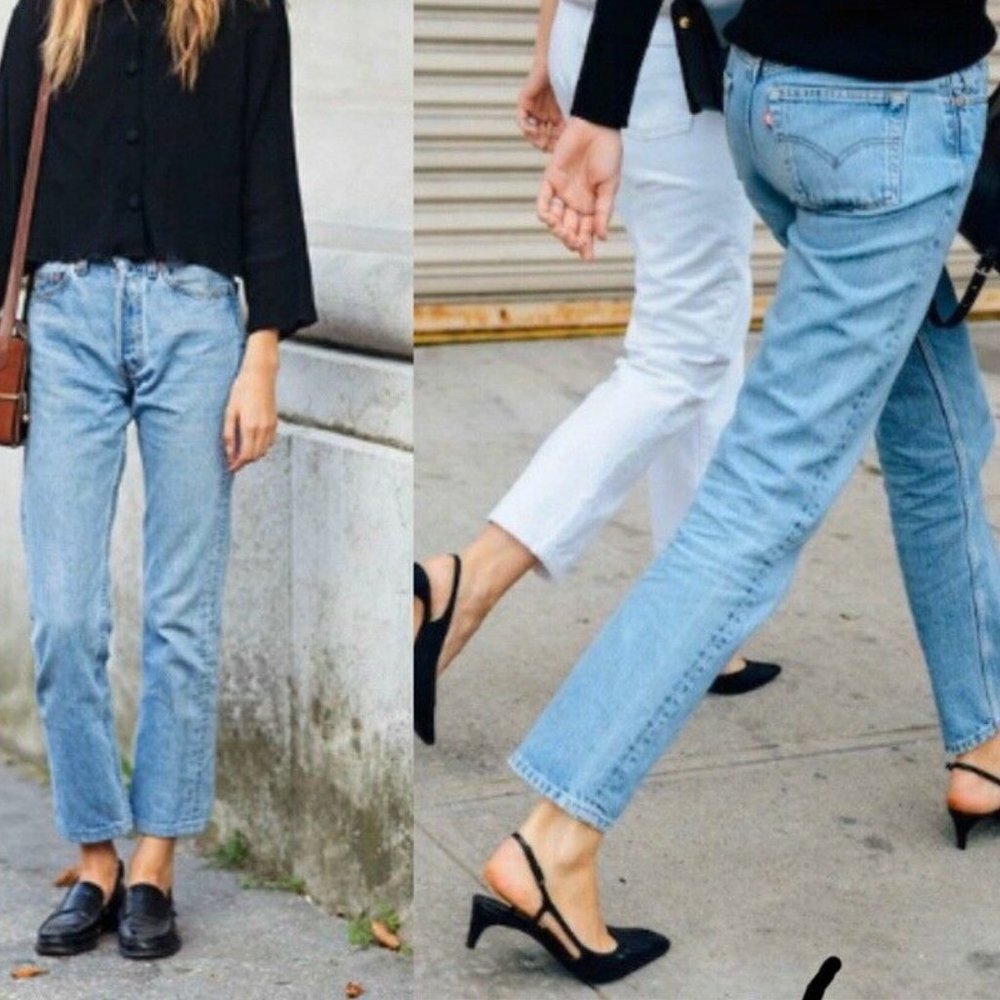 Levi’s Vintage 501’s Button 11" Waisted Jeans 24"
